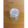 AMORN_ PUDDING JAR 145ML. (PLASTIC CAP) - Transparent Handmade Glass Bottles 5 1/4oz. (145 ml.)